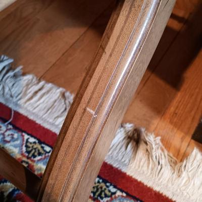 LOT 3: Thomasville MCM Cane Back Chair