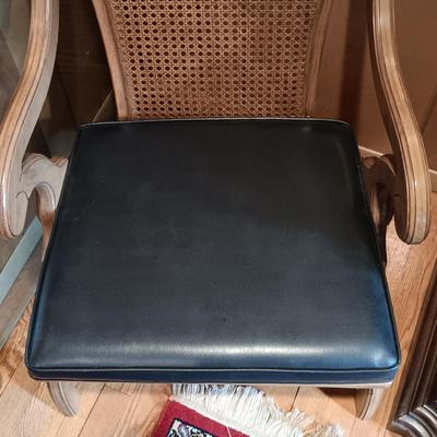 LOT 3: Thomasville MCM Cane Back Chair