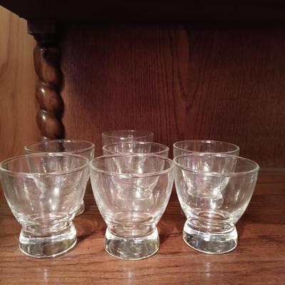 LOT 4: Vintage Spanish-Style Carved Wood Bar w/ Glasses & More