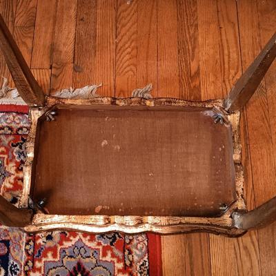 LOT 5: Vintage Florentine-Style Gilt Nesting Tables