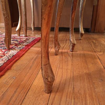 LOT 5: Vintage Florentine-Style Gilt Nesting Tables