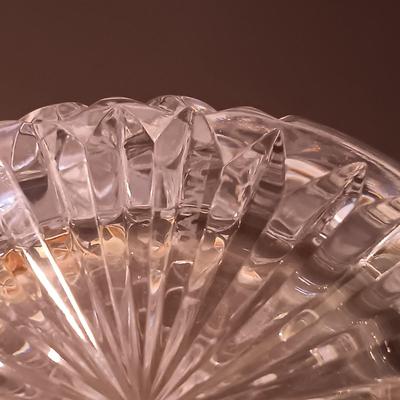 LOT 7: Galway Crystal Ashford Juice Pitcher with (Set of 12) Double Old Fashioned Glasses