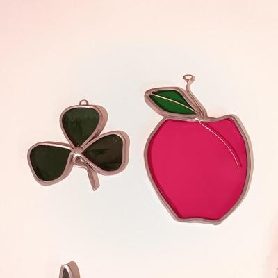 LOT 10: Collection of 7 Stained Glass Suncatchers