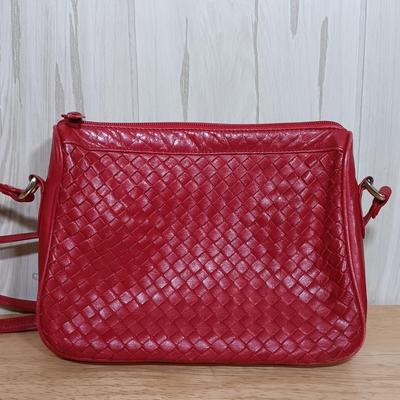 LOT 20: Vintage Dofan of France Handbag, Lancôme Paris Handbag and Cosmetic Bag, Talbots Crossbody & More