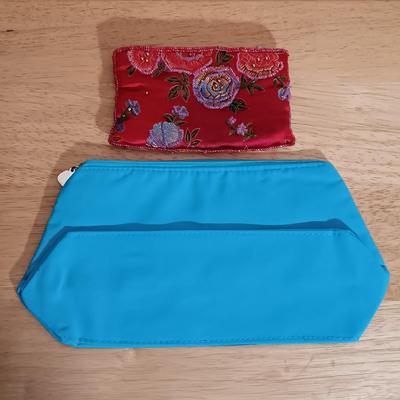 LOT 20: Vintage Dofan of France Handbag, Lancôme Paris Handbag and Cosmetic Bag, Talbots Crossbody & More