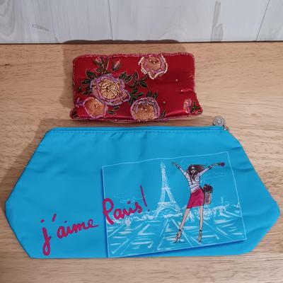 LOT 20: Vintage Dofan of France Handbag, Lancôme Paris Handbag and Cosmetic Bag, Talbots Crossbody & More