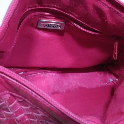 LOT 20: Vintage Dofan of France Handbag, Lancôme Paris Handbag and Cosmetic Bag, Talbots Crossbody & More