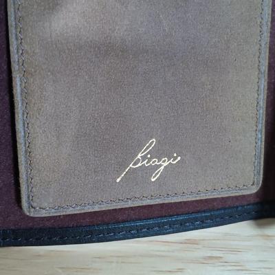 LOT 21: Biagi Leather Key Wallet, Ralph Lauren Wristlet, Brighton Wallet, Etienne Aigner Pen & More