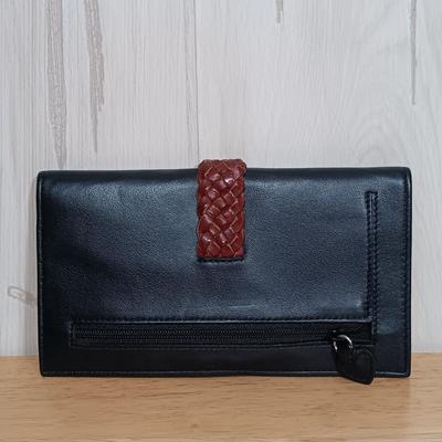 LOT 21: Biagi Leather Key Wallet, Ralph Lauren Wristlet, Brighton Wallet, Etienne Aigner Pen & More