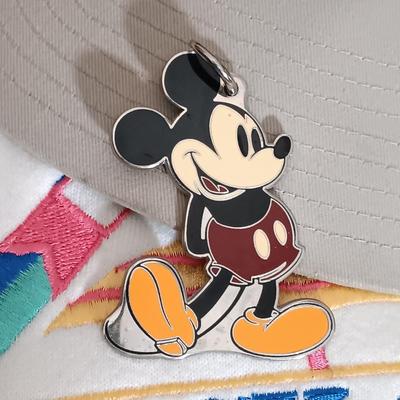 LOT 23: Vintage Disney Collection- JouJou League Champs Shirt, Beach Club Resort Sweater, 80s Totally Minnie Jewelry, Goofy Pirates of...