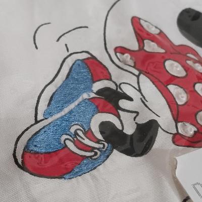 LOT 23: Vintage Disney Collection- JouJou League Champs Shirt, Beach Club Resort Sweater, 80s Totally Minnie Jewelry, Goofy Pirates of...