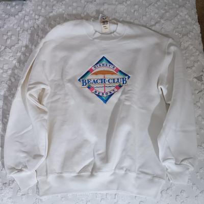 LOT 23: Vintage Disney Collection- JouJou League Champs Shirt, Beach Club Resort Sweater, 80s Totally Minnie Jewelry, Goofy Pirates of...