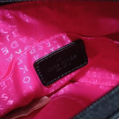 LOT 24: Vintage Coblentz Handbag, Kate Spade Striped Mini Pouch & Guerlain Tote Bag