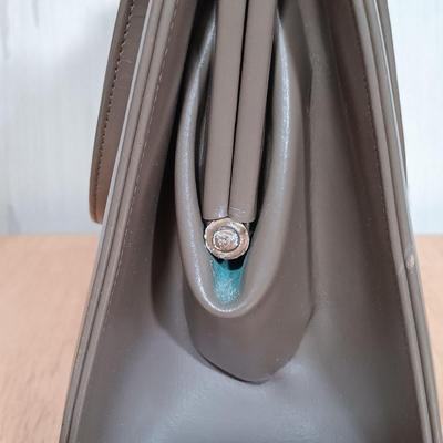 LOT 24: Vintage Coblentz Handbag, Kate Spade Striped Mini Pouch & Guerlain Tote Bag