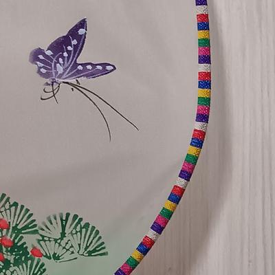 LOT 25: Vintage Ichimatsu Doll, Imari-Style Japanese Fan Dish, Handpainted Fans & More