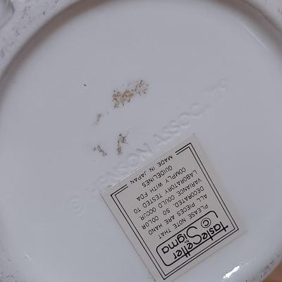 LOT 26: Vintage Jim Henson Muppets Sigma Taste Setter Miss Piggy Ceramic Vase and Mug with Kermit the Frog Dish