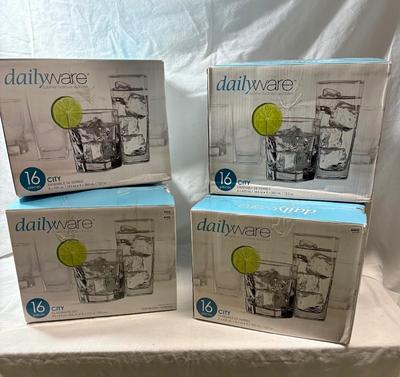 Six Boxes Dailyware Glasses (1018CR-ES)