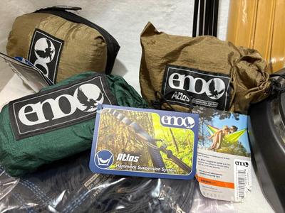 Mixed lot of Camping & Travel Gear - Eno Hammocks & More (1018CL-ES)