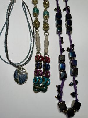 Fun collection of necklaces & bracelet