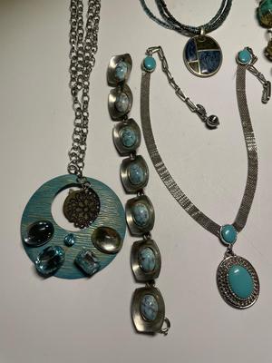 Fun collection of necklaces & bracelet