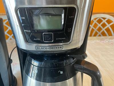 Black and Decker Coffee Maker and electric hot pot