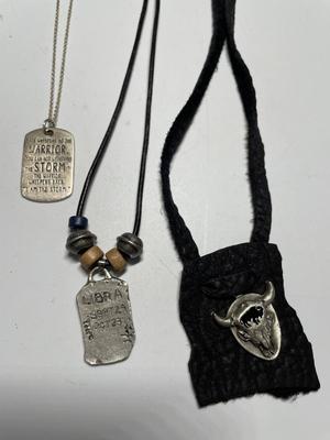 Charms, pendants, bracelets, necklaces