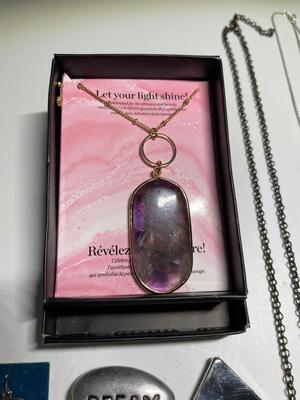 Charms, pendants, bracelets, necklaces