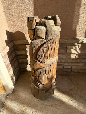 CARVED BEAR