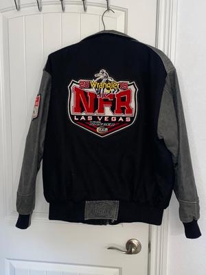 WRANGLER OFFICIAL NATIONAL FINALS RODEO CONTESTANT JACKET SIZE LARGE