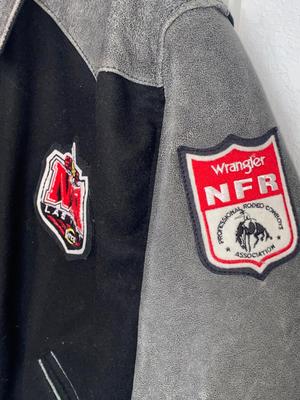 WRANGLER OFFICIAL NATIONAL FINALS RODEO CONTESTANT JACKET SIZE LARGE