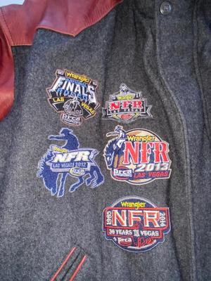 OFFICIAL WRANGLER CONTESTANT JACKET, FROM THE NATIONAL FINALS, RODEO IN LAS VEGAS