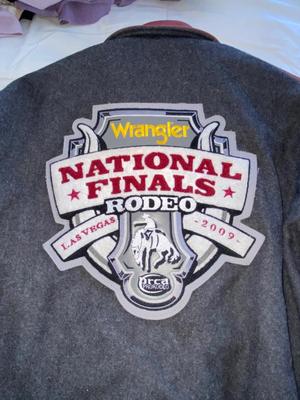 OFFICIAL WRANGLER CONTESTANT JACKET, FROM THE NATIONAL FINALS, RODEO IN LAS VEGAS