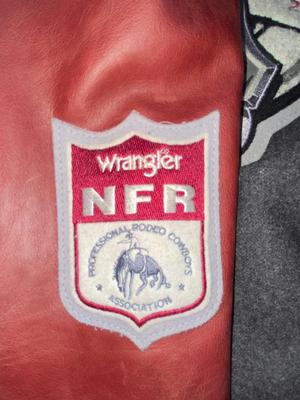 OFFICIAL WRANGLER CONTESTANT JACKET, FROM THE NATIONAL FINALS, RODEO IN LAS VEGAS