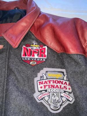 OFFICIAL WRANGLER CONTESTANT JACKET, FROM THE NATIONAL FINALS, RODEO IN LAS VEGAS