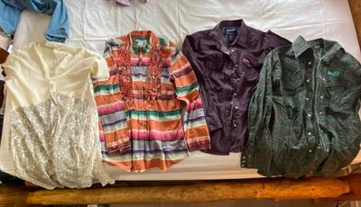 LADIES SHIRTS SIZE LARGE & XL