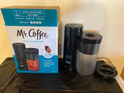 MR COFFEE ICE TEA AND ICED COFFEE MAKER