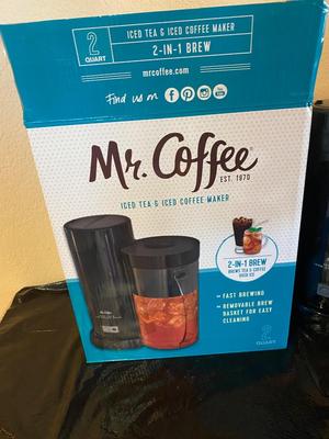 MR COFFEE ICE TEA AND ICED COFFEE MAKER