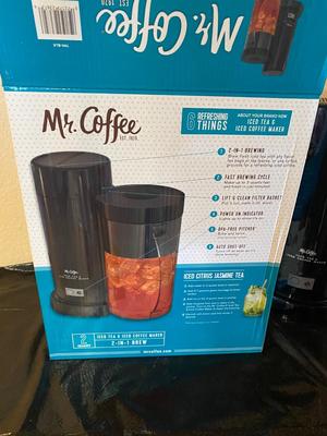 MR COFFEE ICE TEA AND ICED COFFEE MAKER