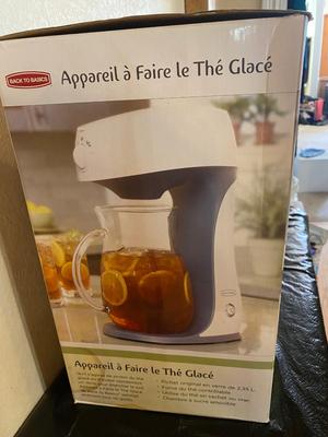ANCHOR HOCKING CAKE SET & ICE TEA MAKER
