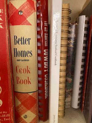 A NICE VARIETY OF COOKBOOKS THROUGH THE DECADES