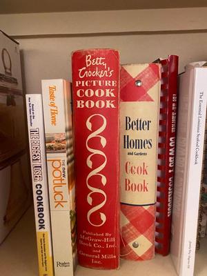 A NICE VARIETY OF COOKBOOKS THROUGH THE DECADES