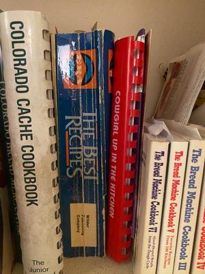 A NICE VARIETY OF COOKBOOKS THROUGH THE DECADES