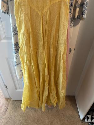 VINTAGE DRESSES AND BATH ROBE