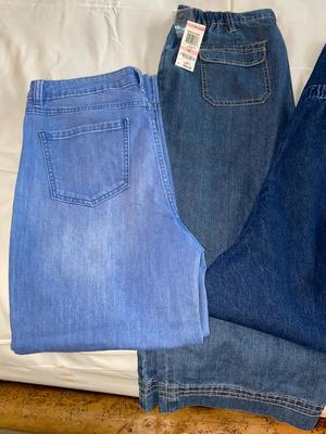 WOMENS SIZE 10-12 CAPRIS AND PANTS