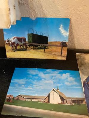 1984 WELD COUNTY MAP & VINTAGE POST CARDS