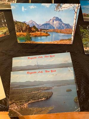 1984 WELD COUNTY MAP & VINTAGE POST CARDS