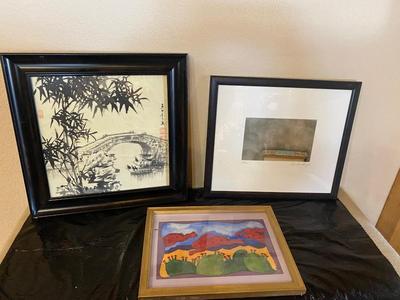 FRAMED SIGNED ART WORK