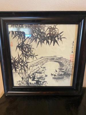 FRAMED SIGNED ART WORK