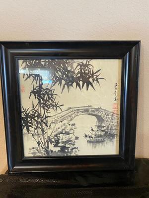 FRAMED SIGNED ART WORK