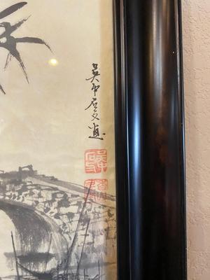 FRAMED SIGNED ART WORK